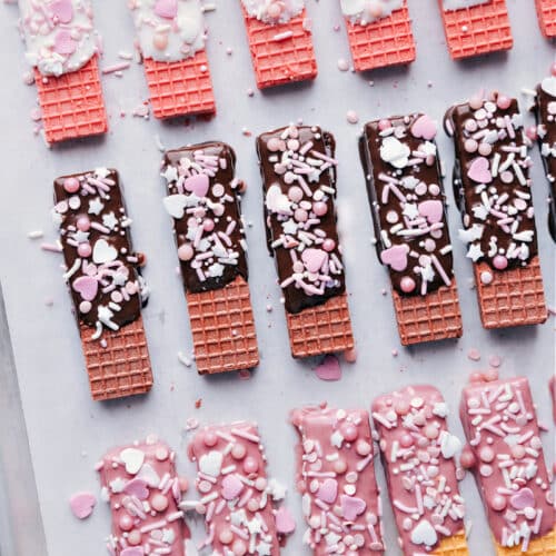 ChocolateCovered Wafers Chelsea's Messy Apron