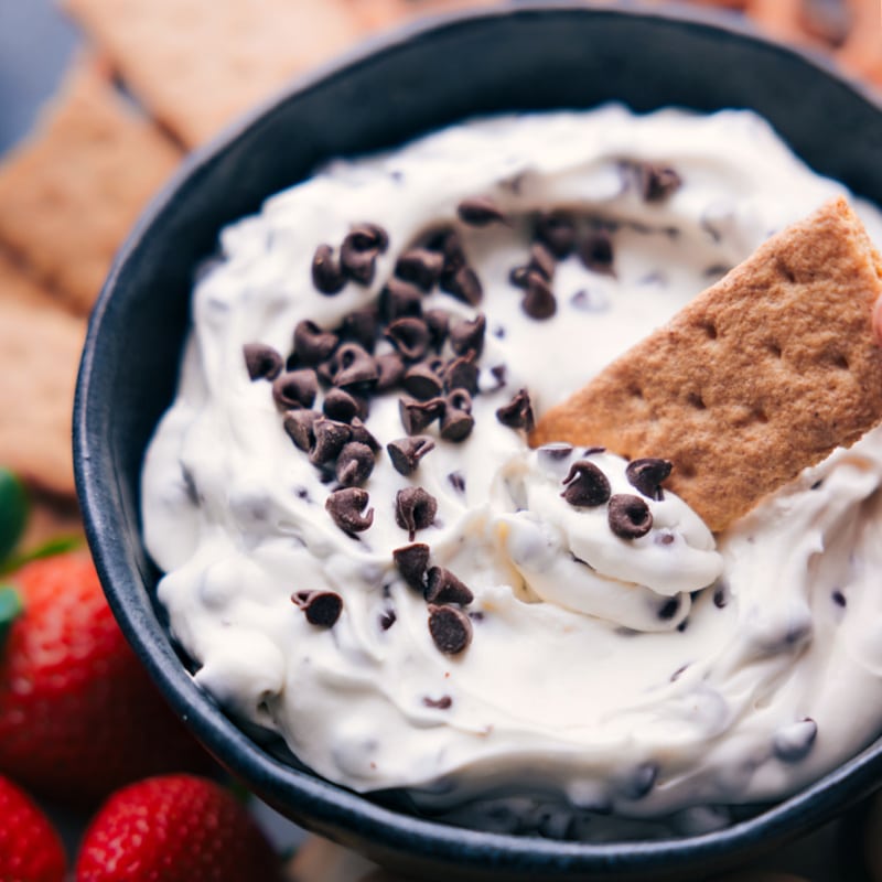 Chocolate Chip Dip (AKA Booty Dip) Chelsea's Messy Apron