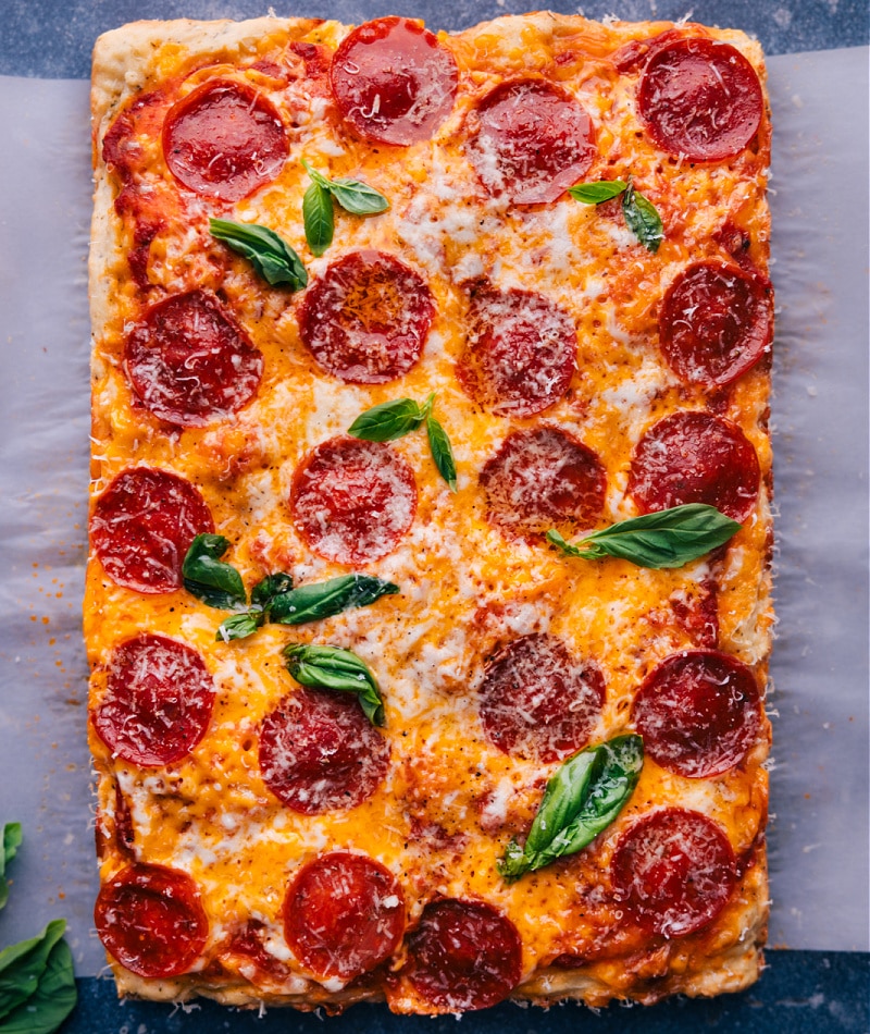 Easy Pan Pizza (NO Yeast!) Chelsea's Messy Apron