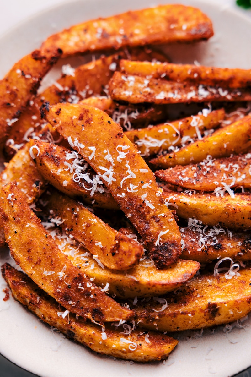 Overhead image of Potato Wedges