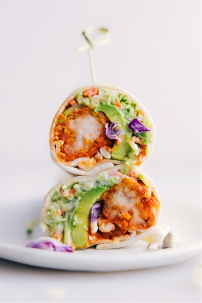 Buffalo Chicken Wraps - Chelsea's Messy Apron