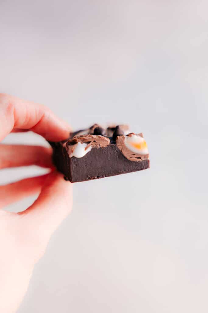 Easter Chocolate Creme Egg Fudge Chelsea's Messy Apron