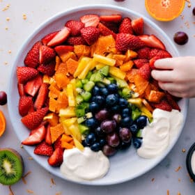 Fruit Rainbow Tray