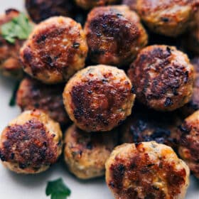 Chicken Meatballs (The BEST!)