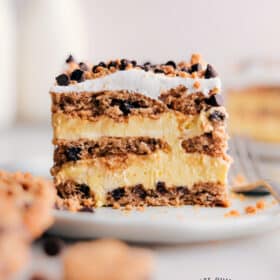 Chocolate Chip Cookie Icebox Cake