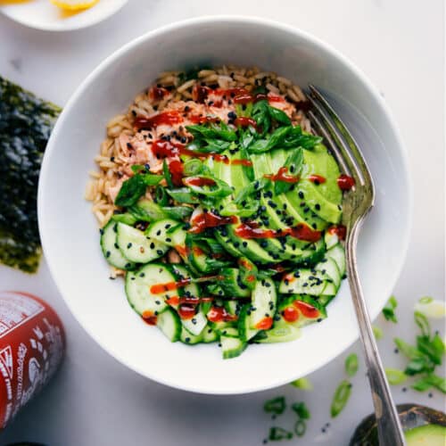 Quickest Tuna Rice Bowl Chelsea's Messy Apron