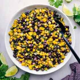 Mango Black Bean Salsa