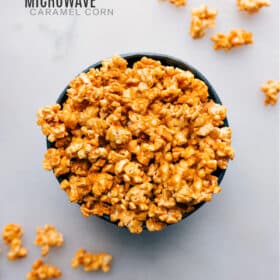 Microwave Caramel Corn