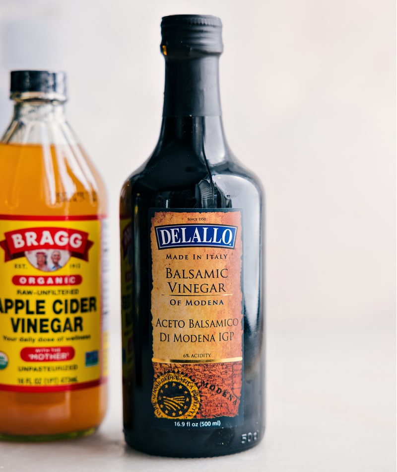 Image of the balsamic vinegar that can be used in the place of wine
