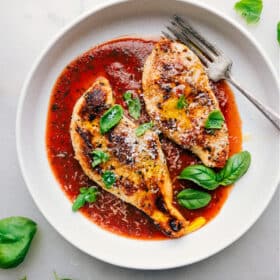 Tomato-Basil Chicken