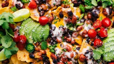 Vegetarian Nachos - Chelsea's Messy Apron