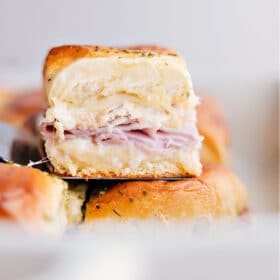 Chicken Cordon Bleu Sliders