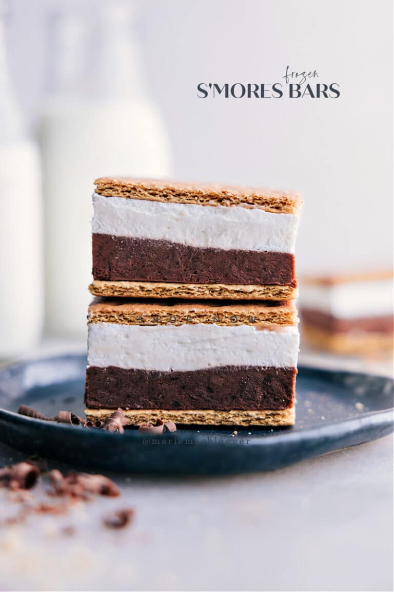 Easy Frozen S'mores Bars