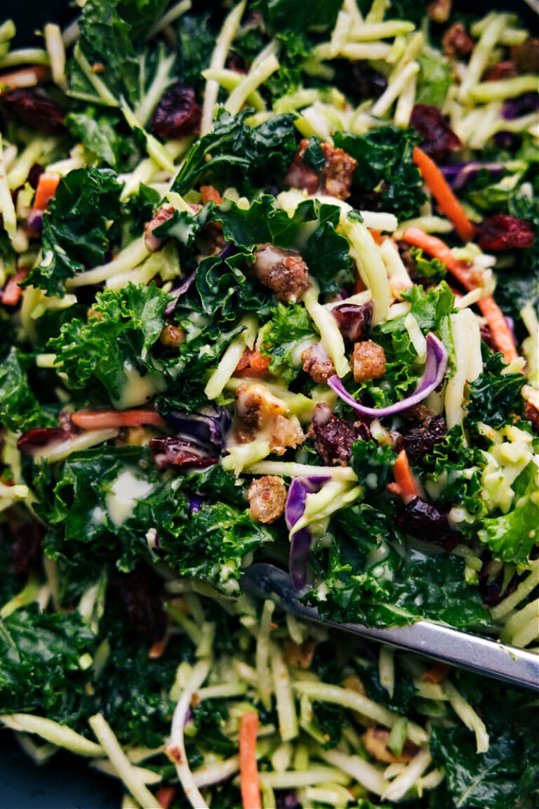 Kale Cranberry Pecan Salad Chelsea's Messy Apron