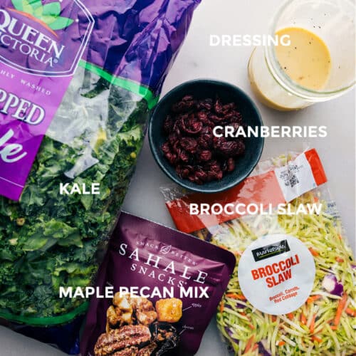 Kale Cranberry Pecan Salad Chelsea's Messy Apron