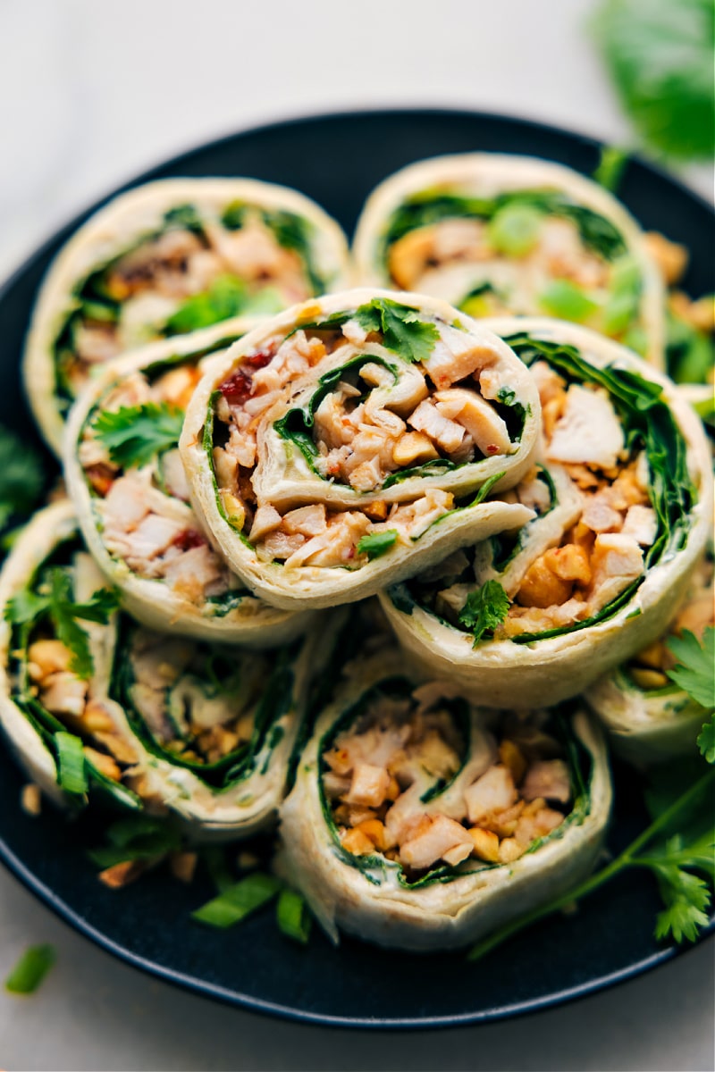 Thai Chicken Pinwheels-image