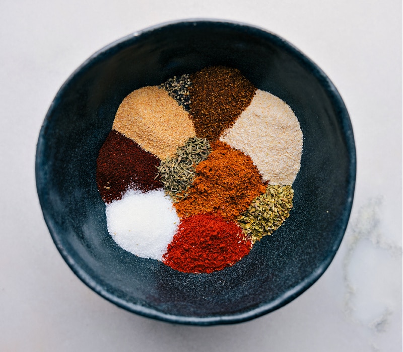 Process shots-- image of the seasonings used in this recipe