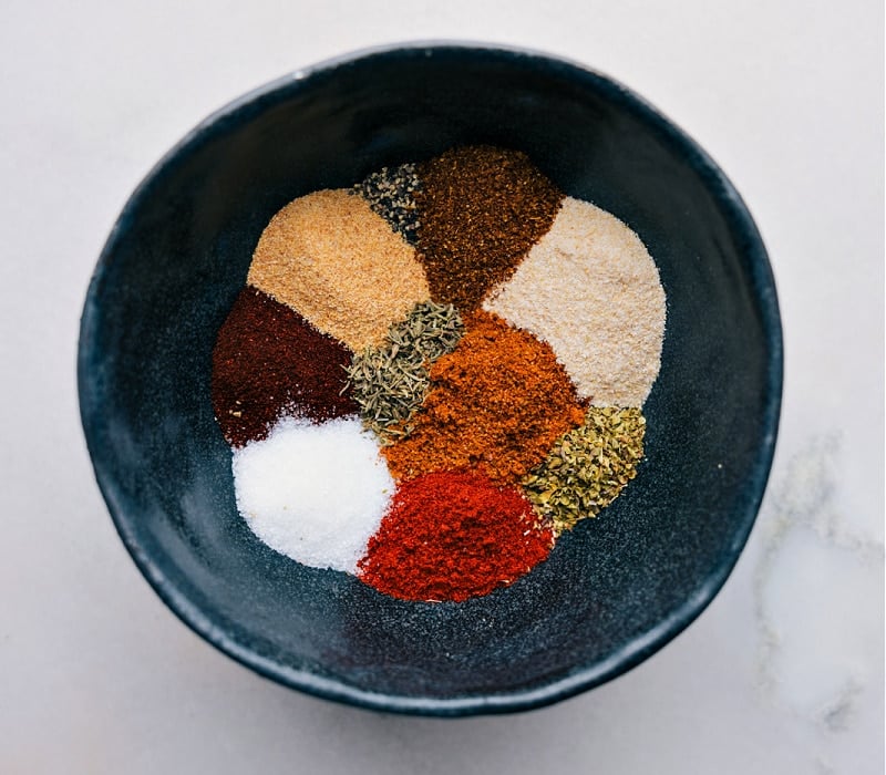 Seasonings used in this recipe