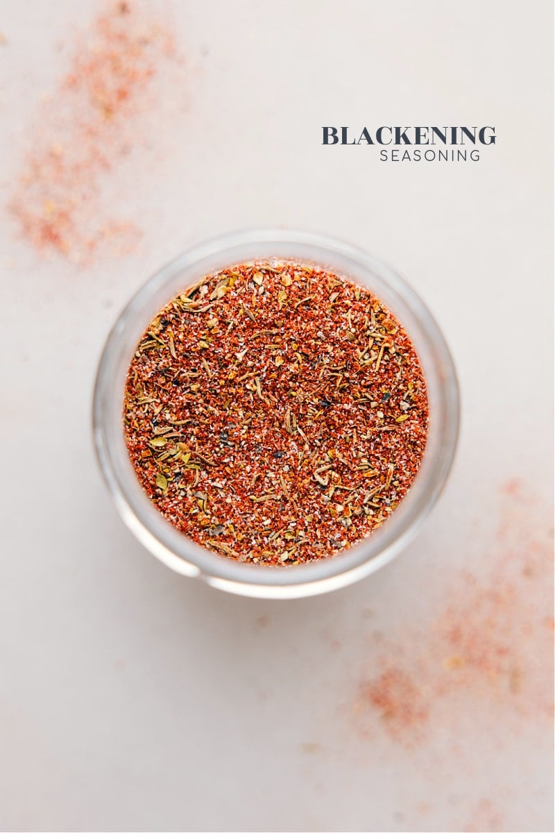 Overhead image of Blackening Seasoning in a bowl