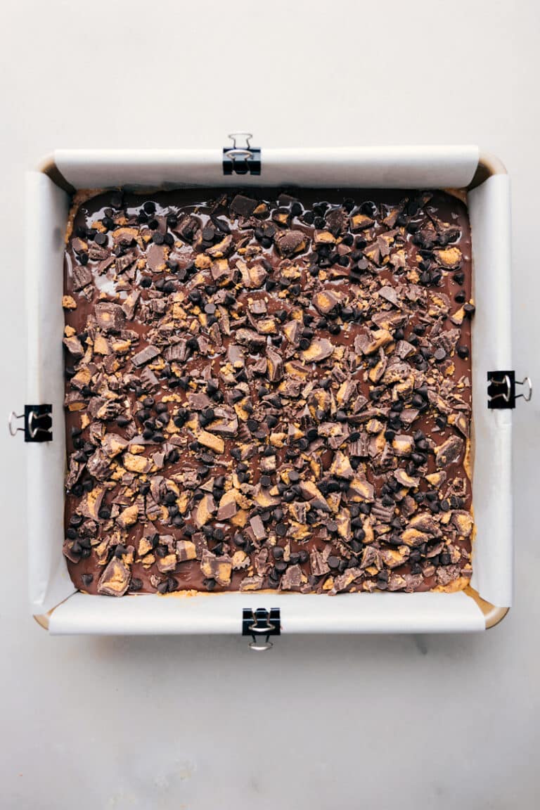 Pretzel Peanut Butter Bars (NoBake!) Chelsea's Messy Apron