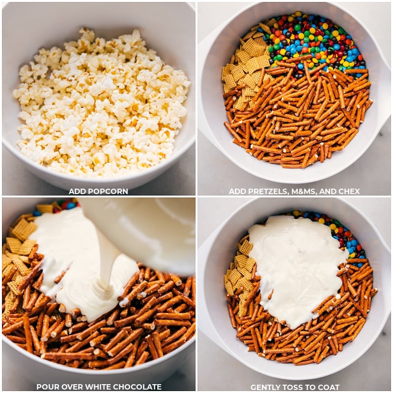 m&m snack mix