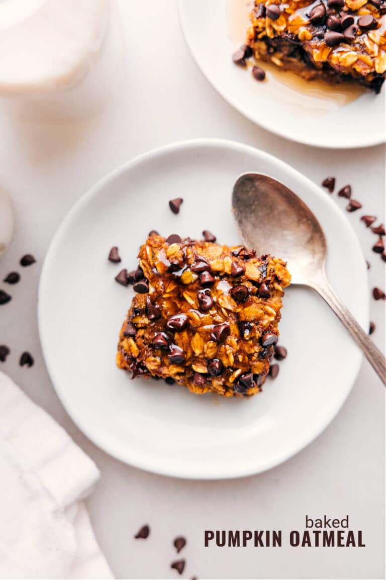 Cozy Pumpkin Baked Oatmeal