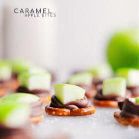 Caramel Apple Bites