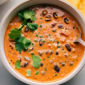 Pumpkin Black Bean Soup