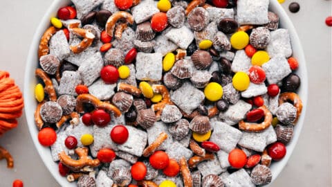 Fall Muddy Buddies - Chelsea's Messy Apron