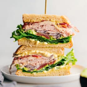 Turkey Bacon Avocado Sandwich