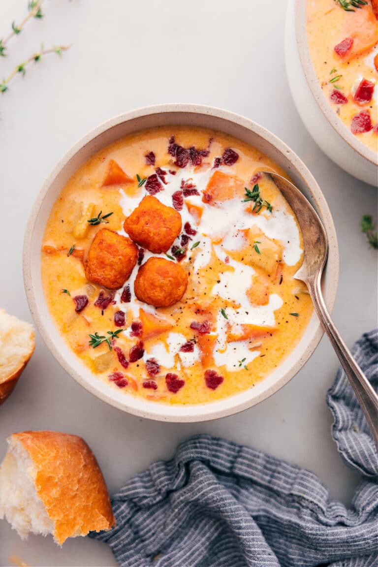 Creamy Cheesy Potato Soup