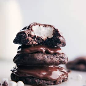 Chocolate Marshmallow Cookies