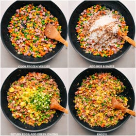 Ham Fried Rice Recipe - Chelsea's Messy Apron