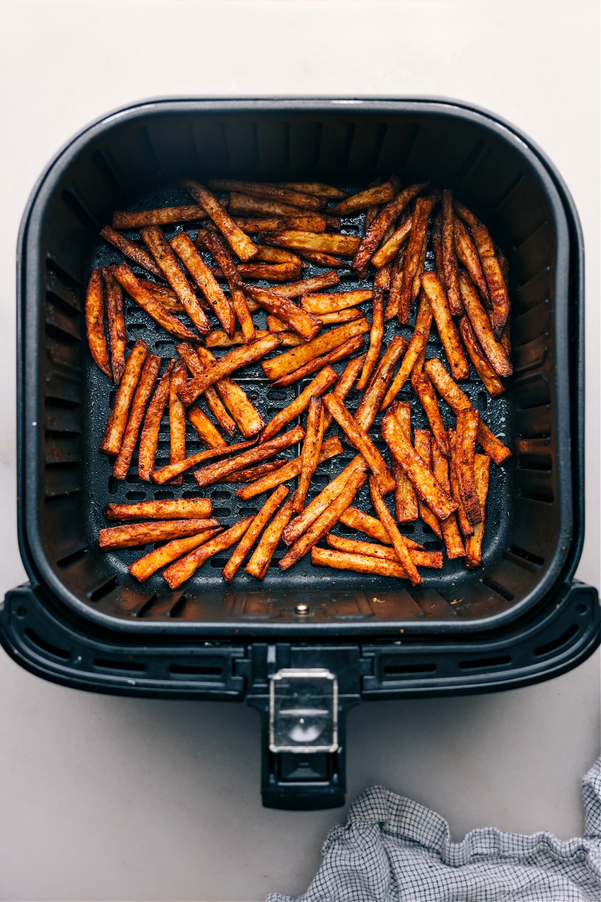 The Air Fryer Potatoes fresh out of the air fryer.