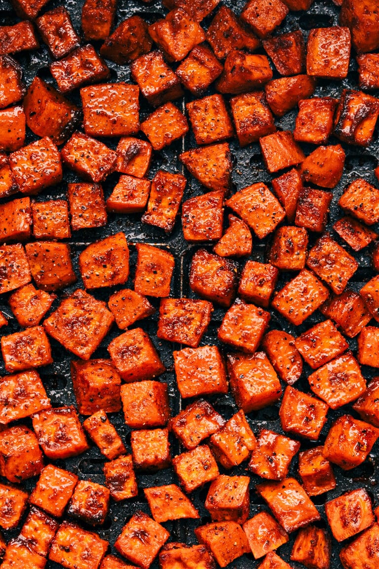 Perfect Air Fryer Sweet Potatoes