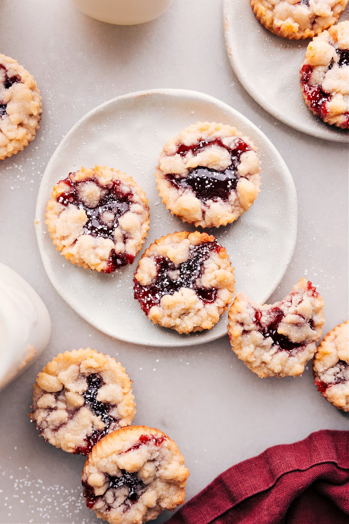 Costco Raspberry Crumble Cookies - Chelsea's Messy Apron