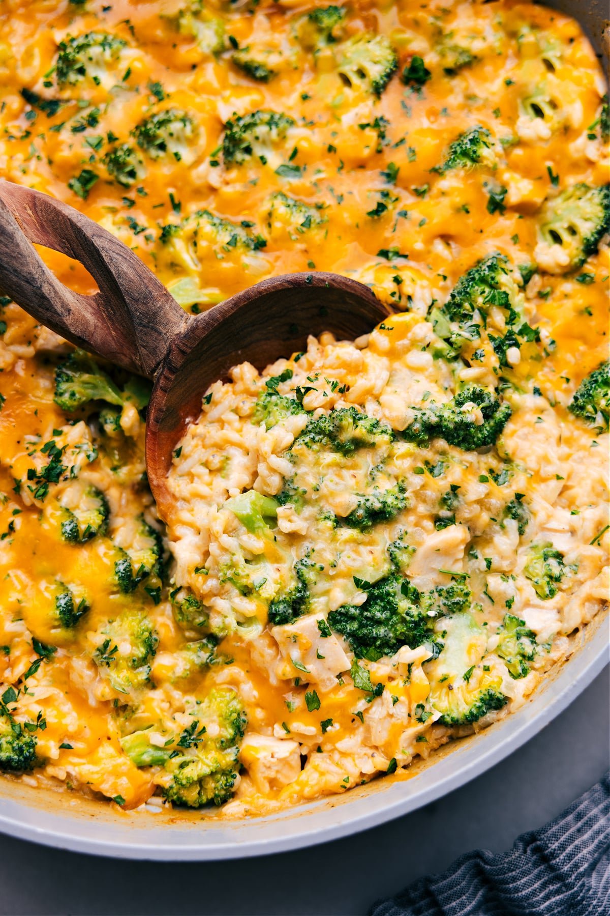 Creamy Chicken Broccoli Rice Casserole