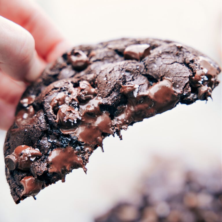 Single Serve Double Chocolate Cookie - Chelsea's Messy Apron