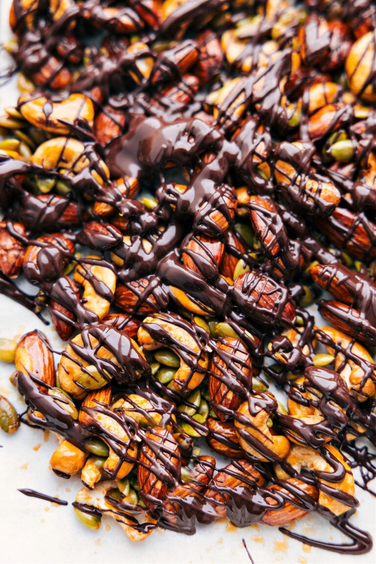 Homemade Honey Toasted Nut Bark