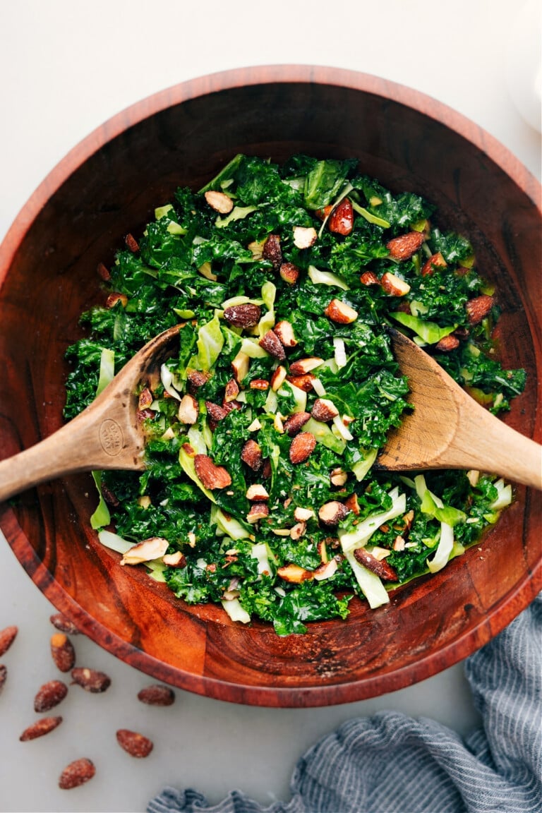 Copycat Chick fil A Kale Crunch Side