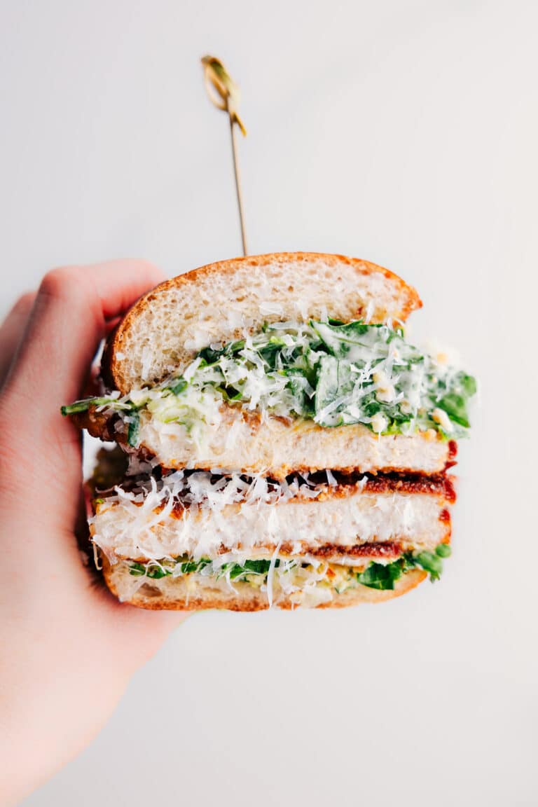 Easy Chicken Caesar Sandwich