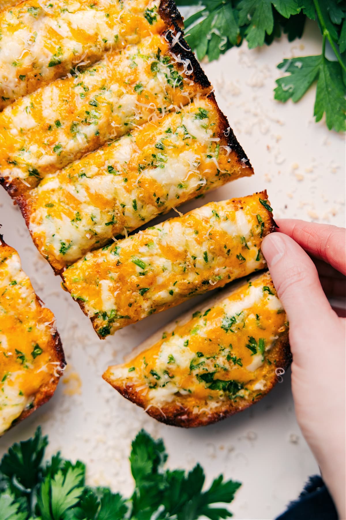 Unstuffed Peppers Recipes Garlic cheesy bread baked until golden and bubbly with deliciously crisp edges.