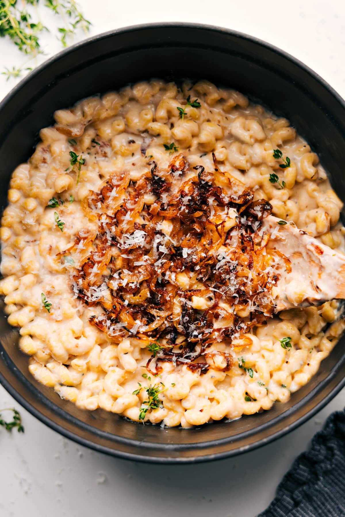 French Onion Mac And Cheese
