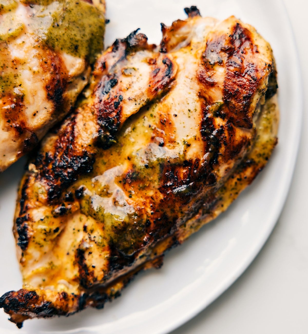 Grilled Chicken Added To This Cobb Salad Recipe The chicken grilled to perfection to add to this Cobb salad recipe.