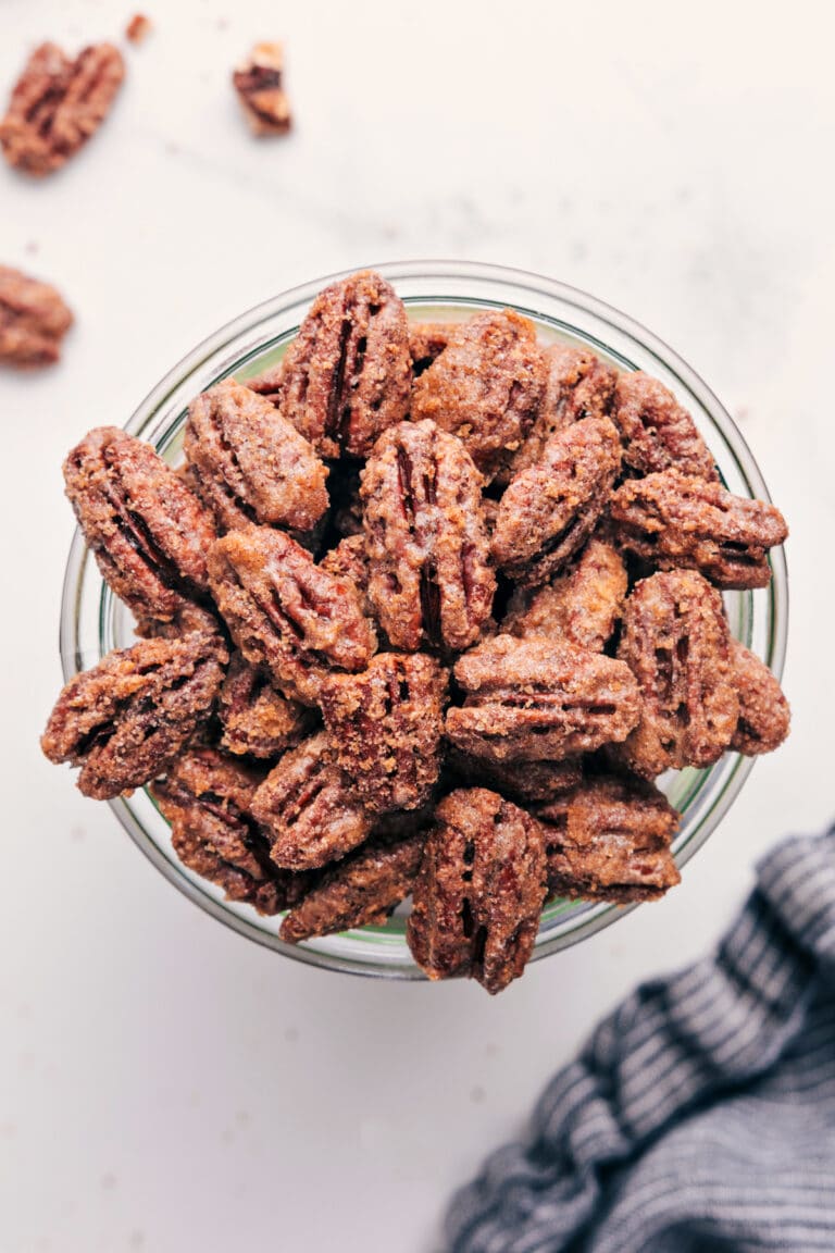 Easy Homemade Candied Pecans