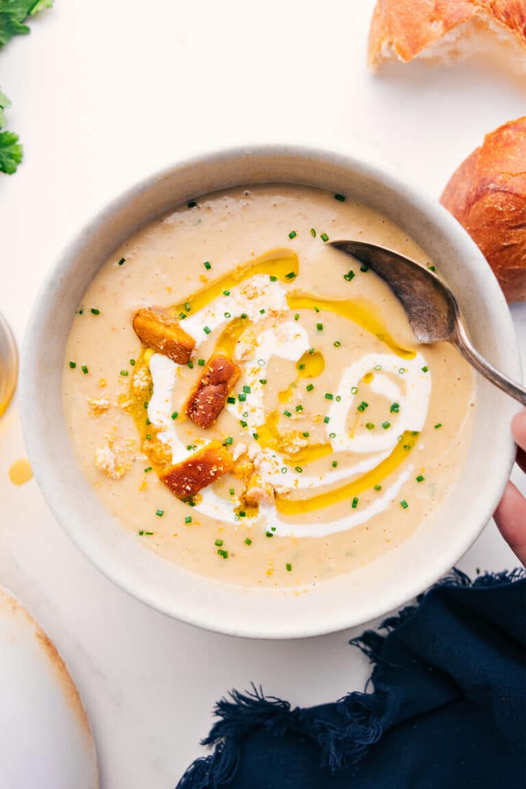 Creamy Potato Leek Soup
