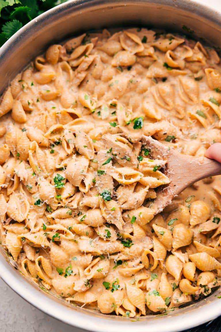 Creamy Parmesan Chicken Pasta